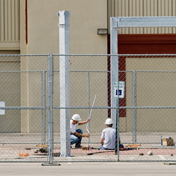 how much time can i rent the temporary fence for my building site or event in New Providence NJ